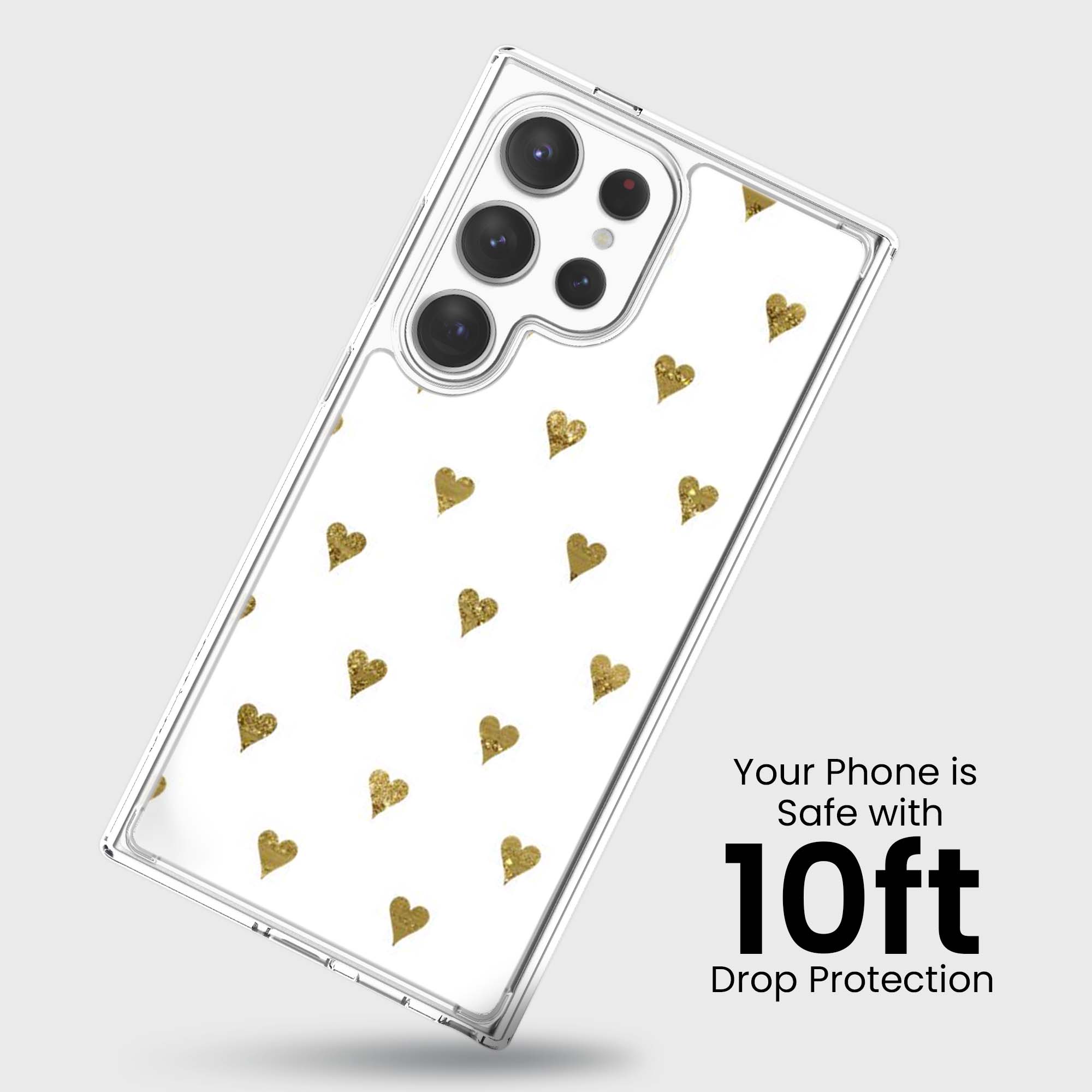 Coeurs d'or - Samsung S25 Ultra