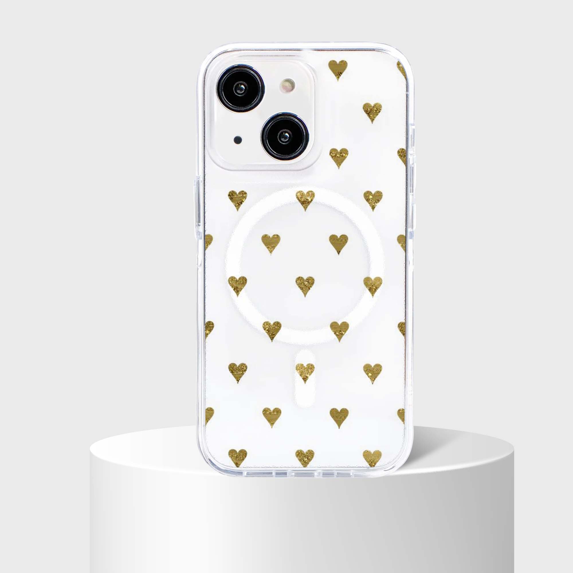 Coeurs d'or - iPhone 16e/15/14/13
