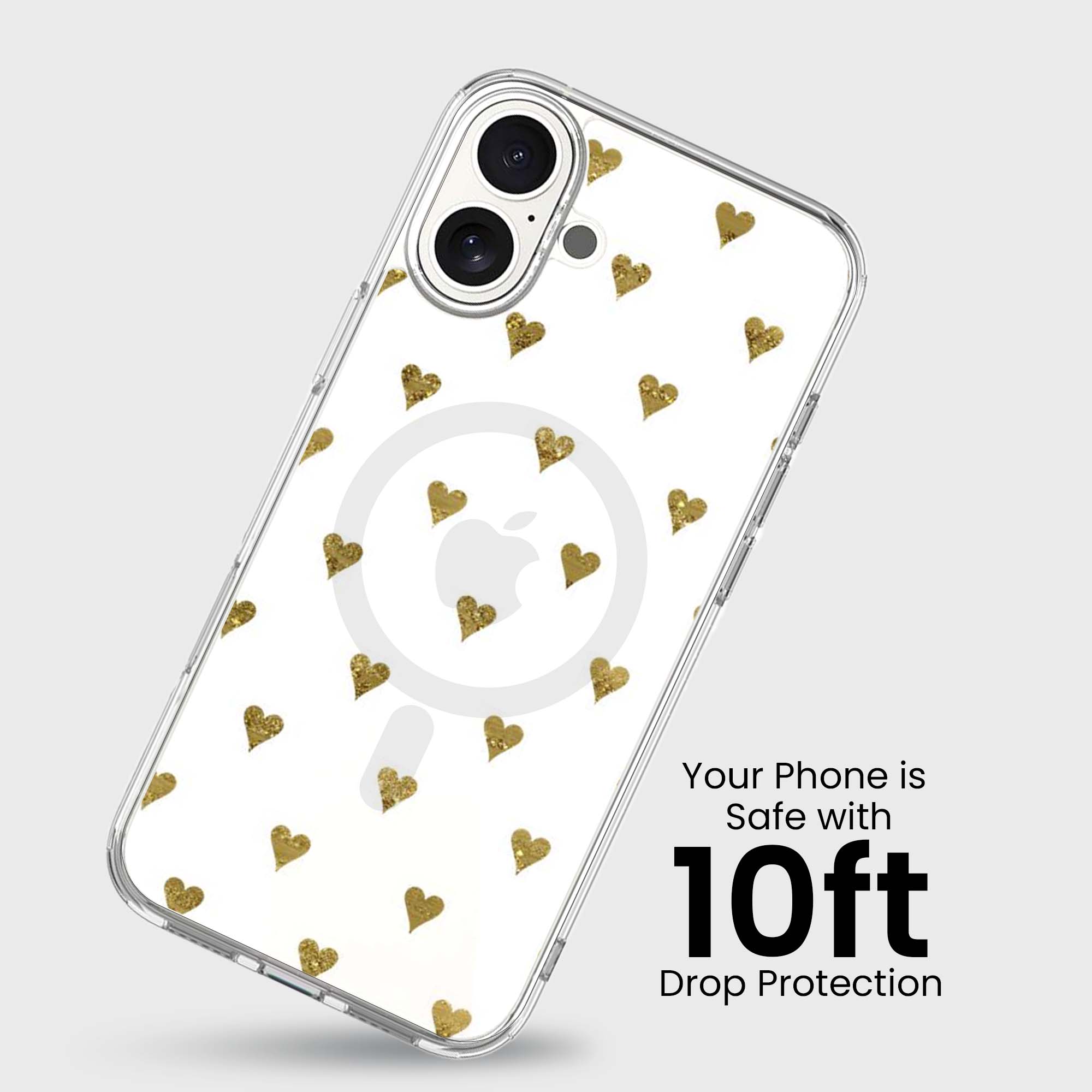 Coeurs d'or - iPhone 16