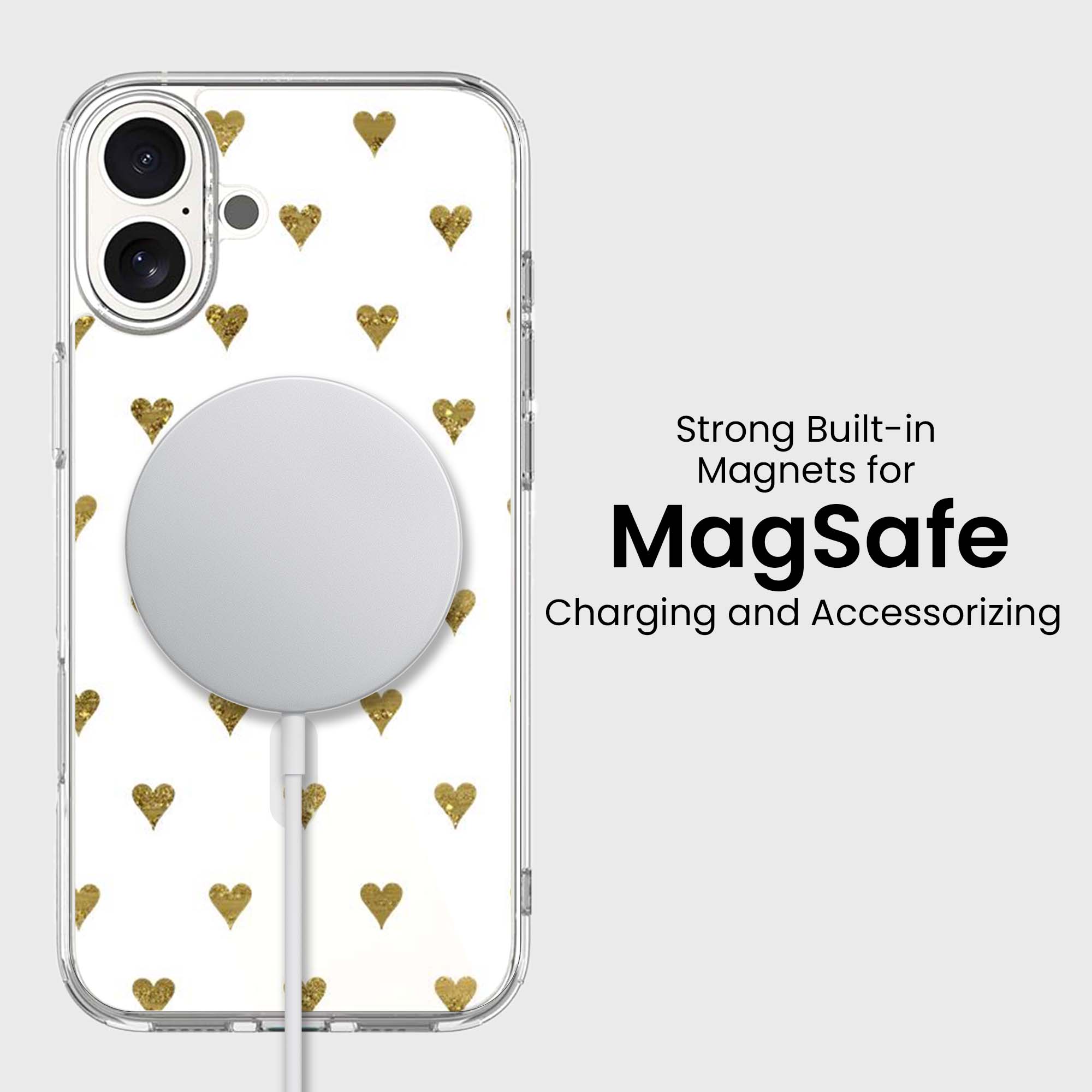Coeurs d'or - iPhone 16