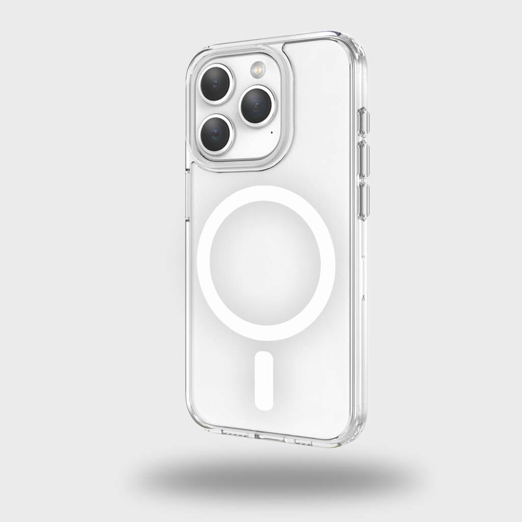 iPhone 15 Pro Max - Pack de démarrage Fremont Clear Case, verre trempé, chargeur mural double port 30W