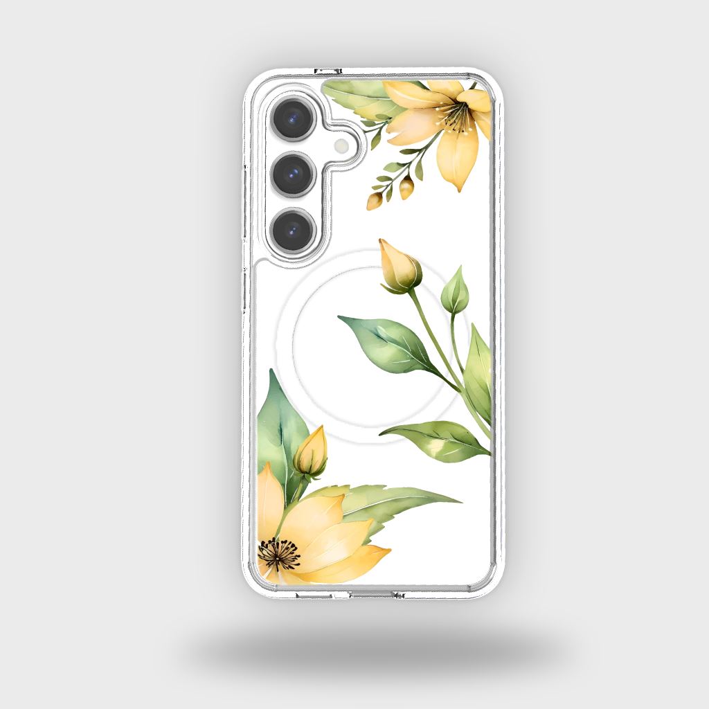 Fleurs jaunes - Samsung S24 FE