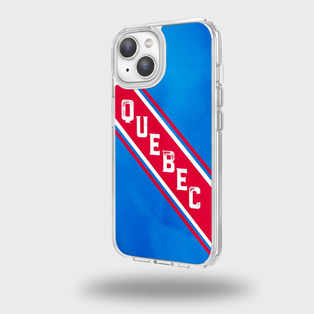 Étui transparent pour téléphone portable sur le thème des villes canadiennes - Québec