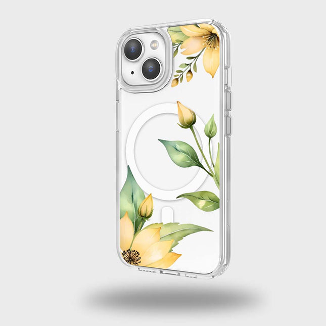 Fleur sauvage jaune - iPhone 16e/15/14/13