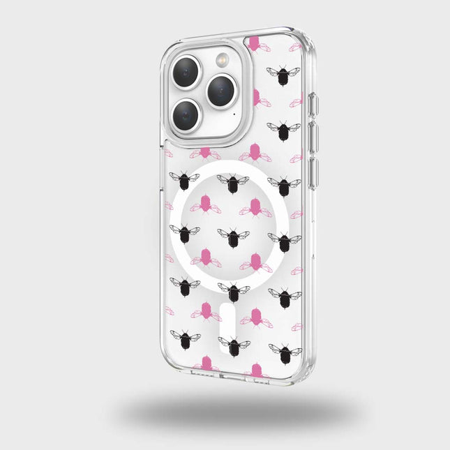 Bumble noir et rose
