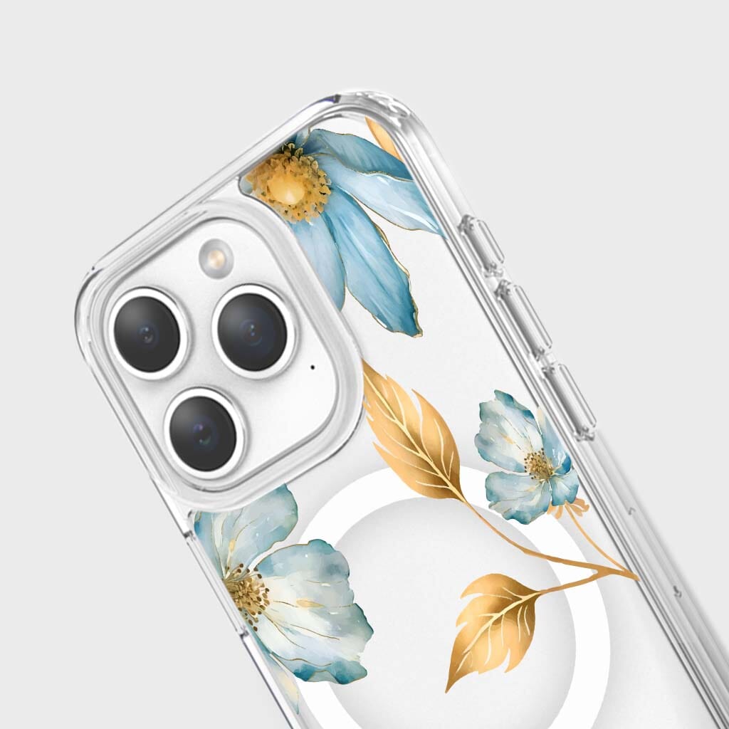 Fleur bleue - iPhone 15 Pro Max