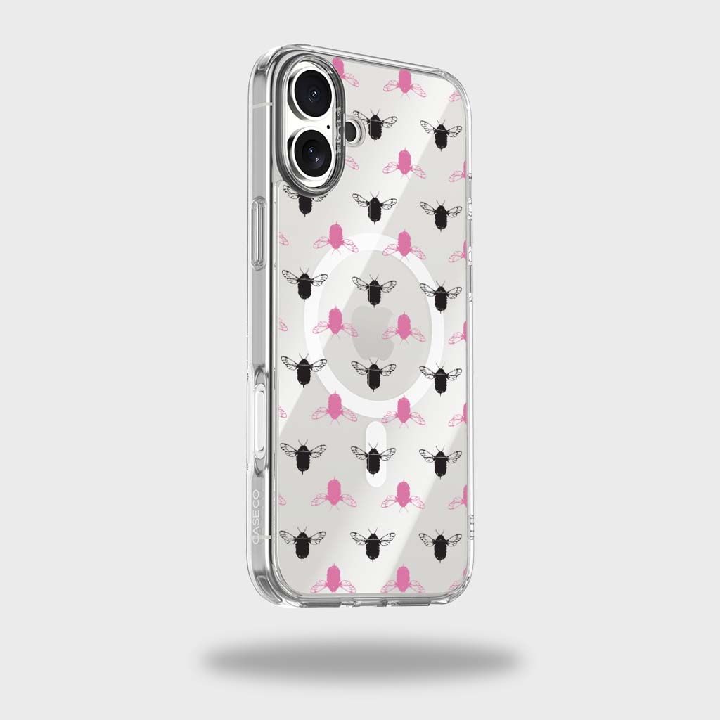 Bumble noir et rose