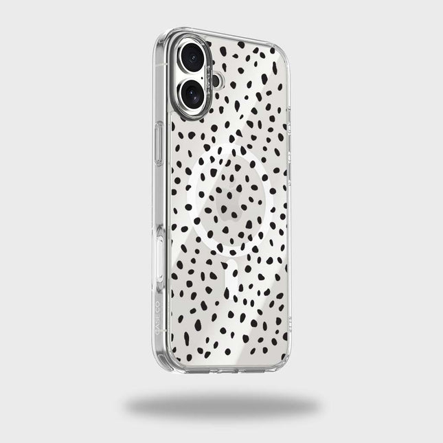 Blanc à pois