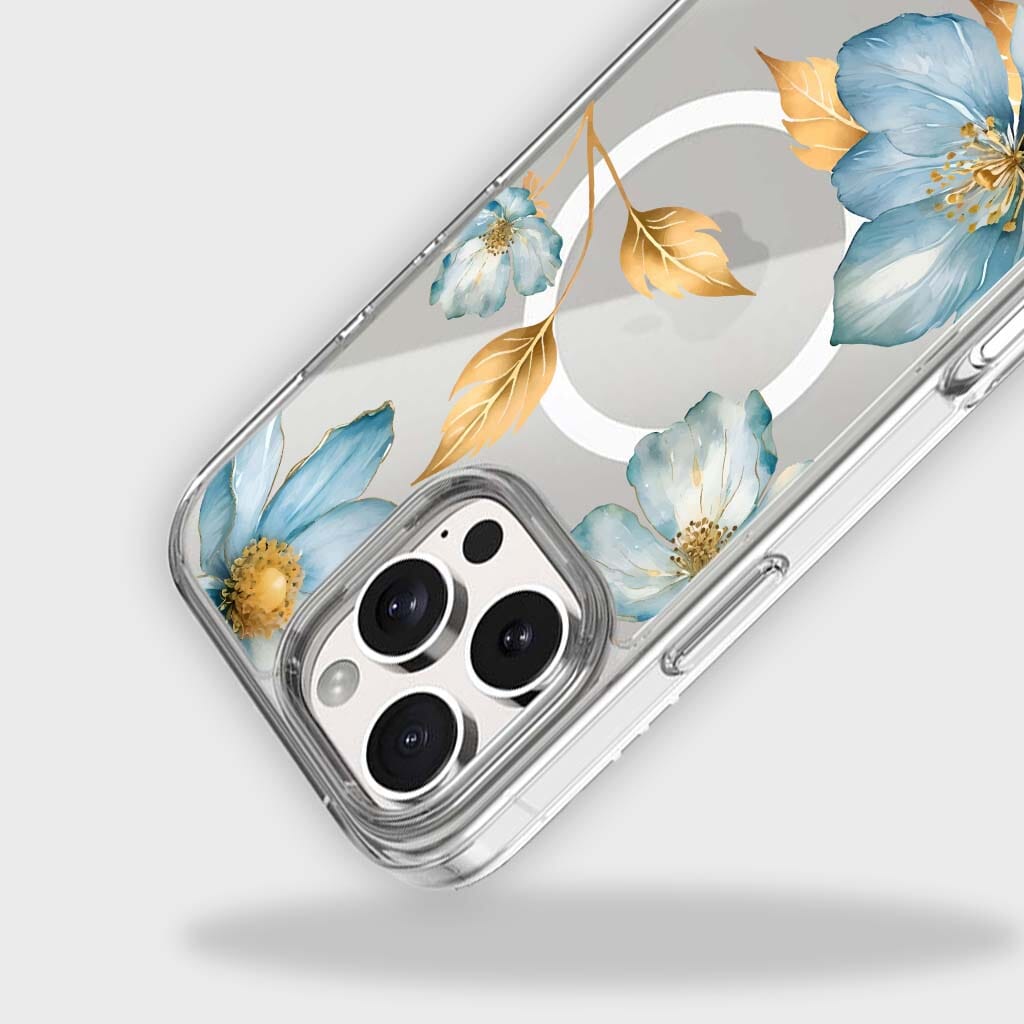 Fleur bleue - iPhone 16 Pro Max