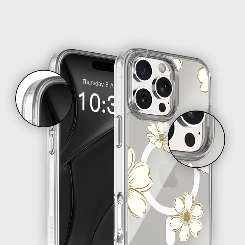 Or Floral - iPhone 16 Pro Max
