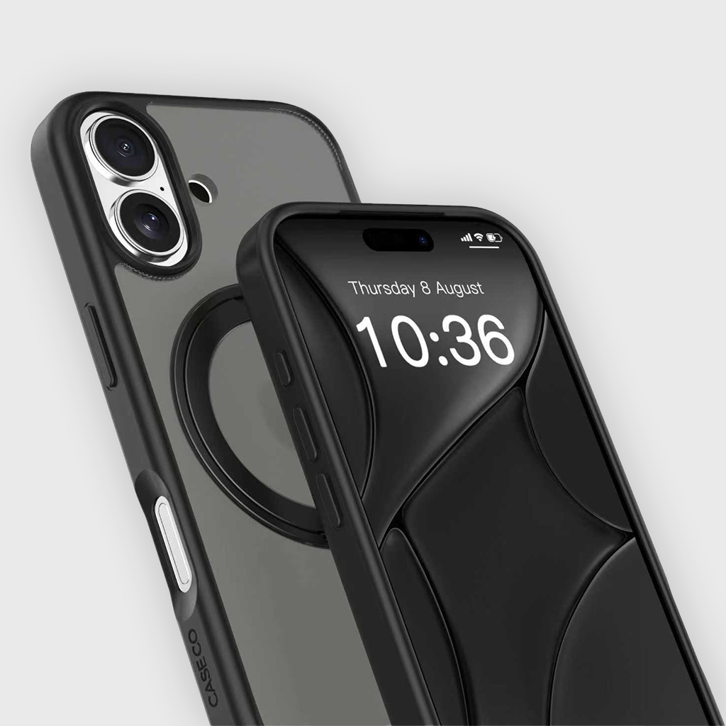 Étui hybride avec support d'anneau MagSafe intégré - iPhone 17