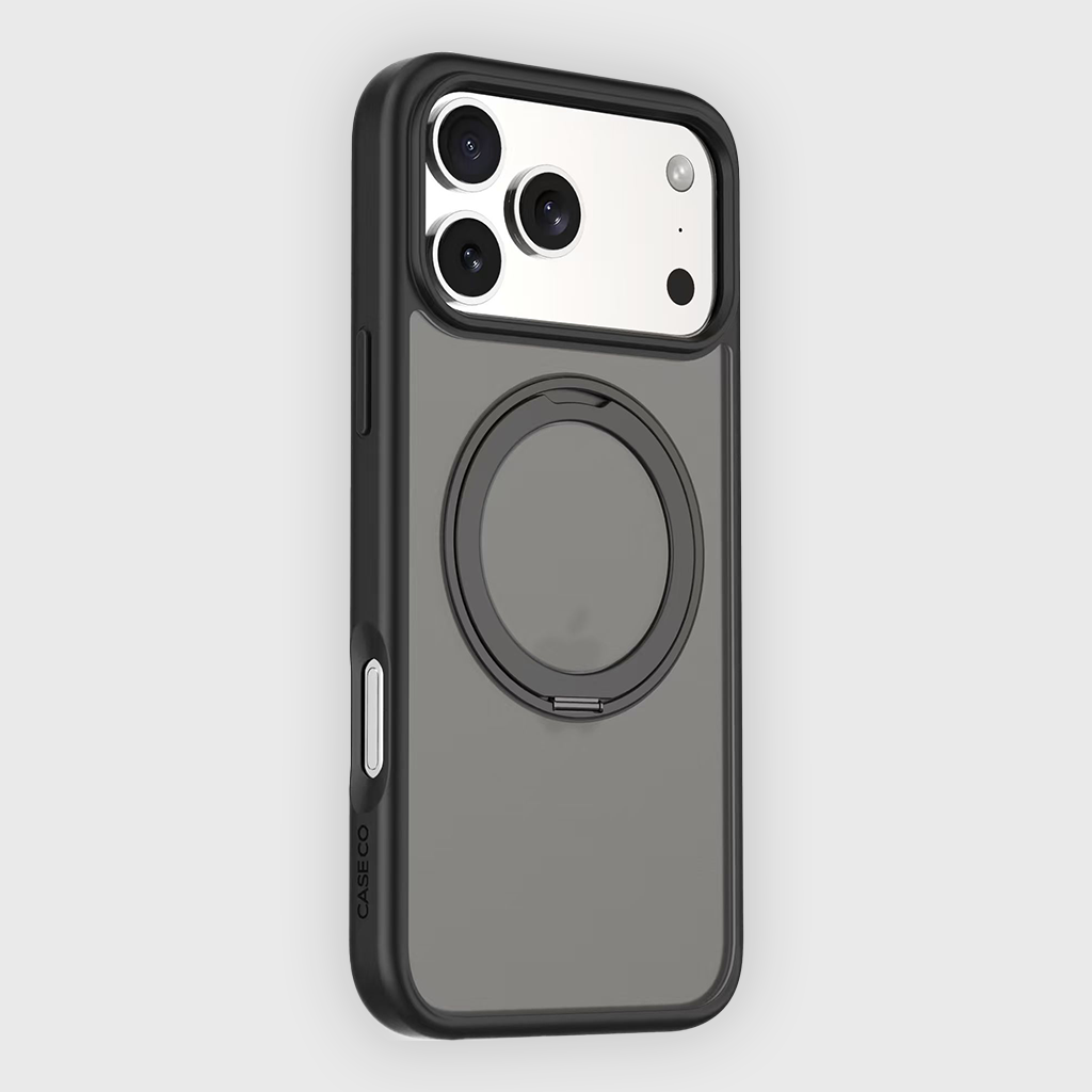 Étui hybride avec support d'anneau MagSafe intégré - iPhone 17 Pro