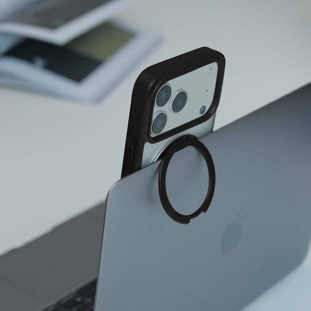 Étui hybride avec support d'anneau MagSafe intégré - iPhone 17 Pro