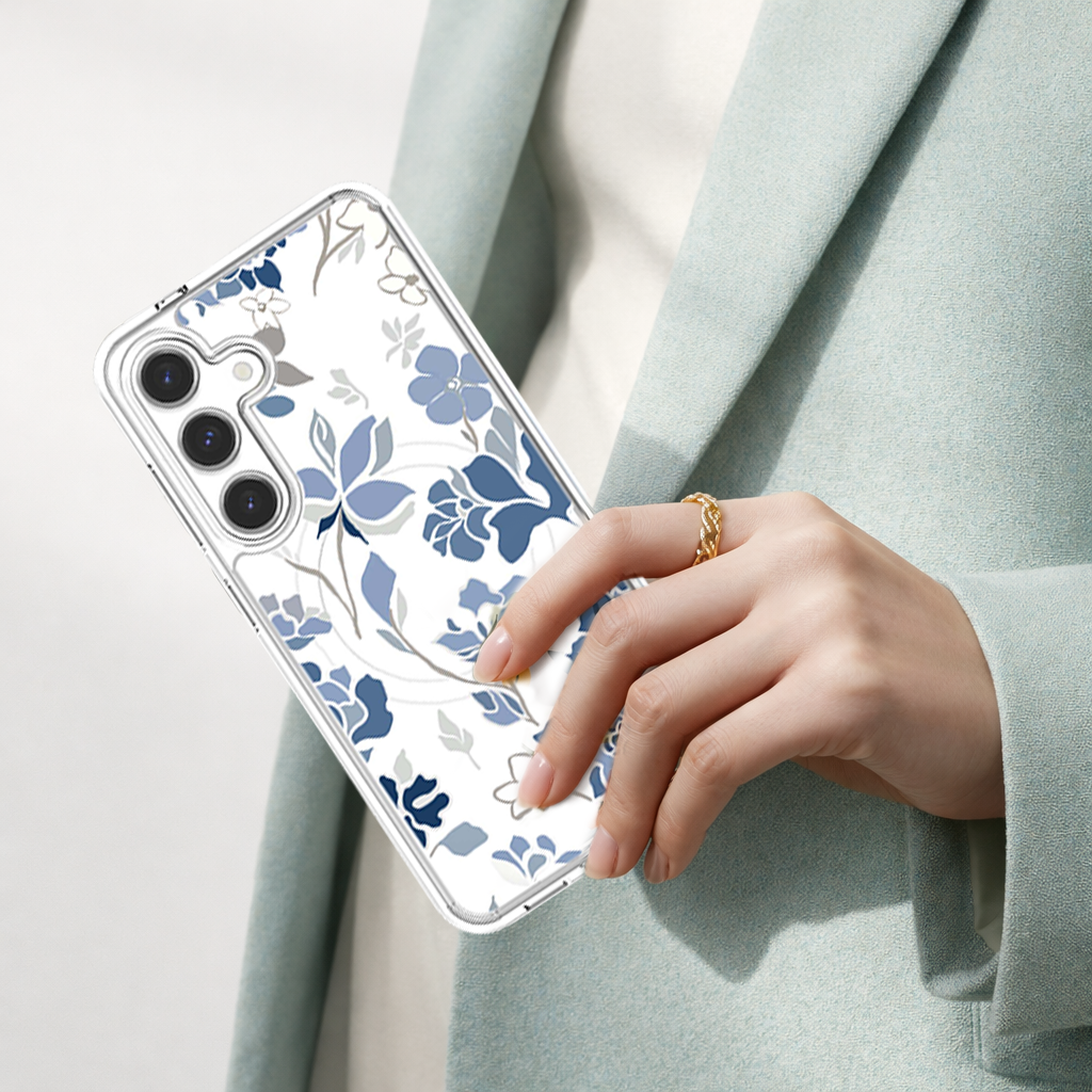 Motif bleu - Samsung S25