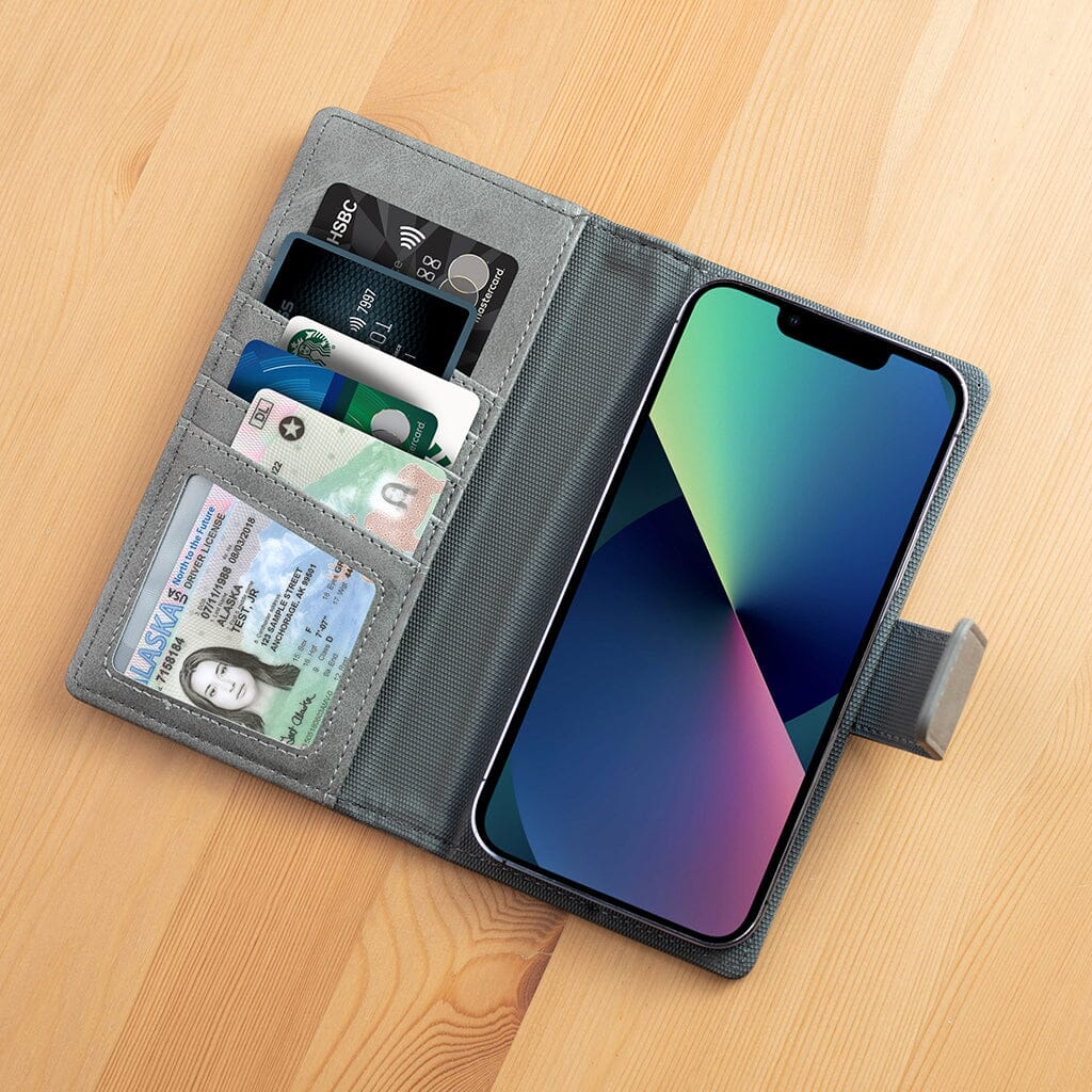 Étui portefeuille détachable pour iPhone 13 Pro (5 cartes) (5th Ave) (BULK PACKAGING)