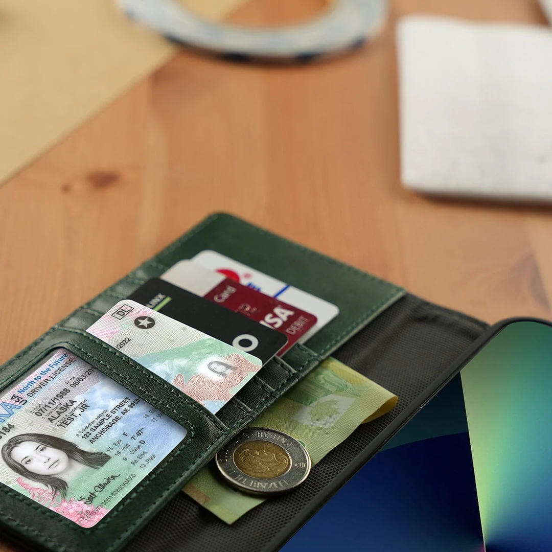 5th Ave Wallet Folio Case (5 fentes pour cartes) - Samsung Galaxy S23 Ultra