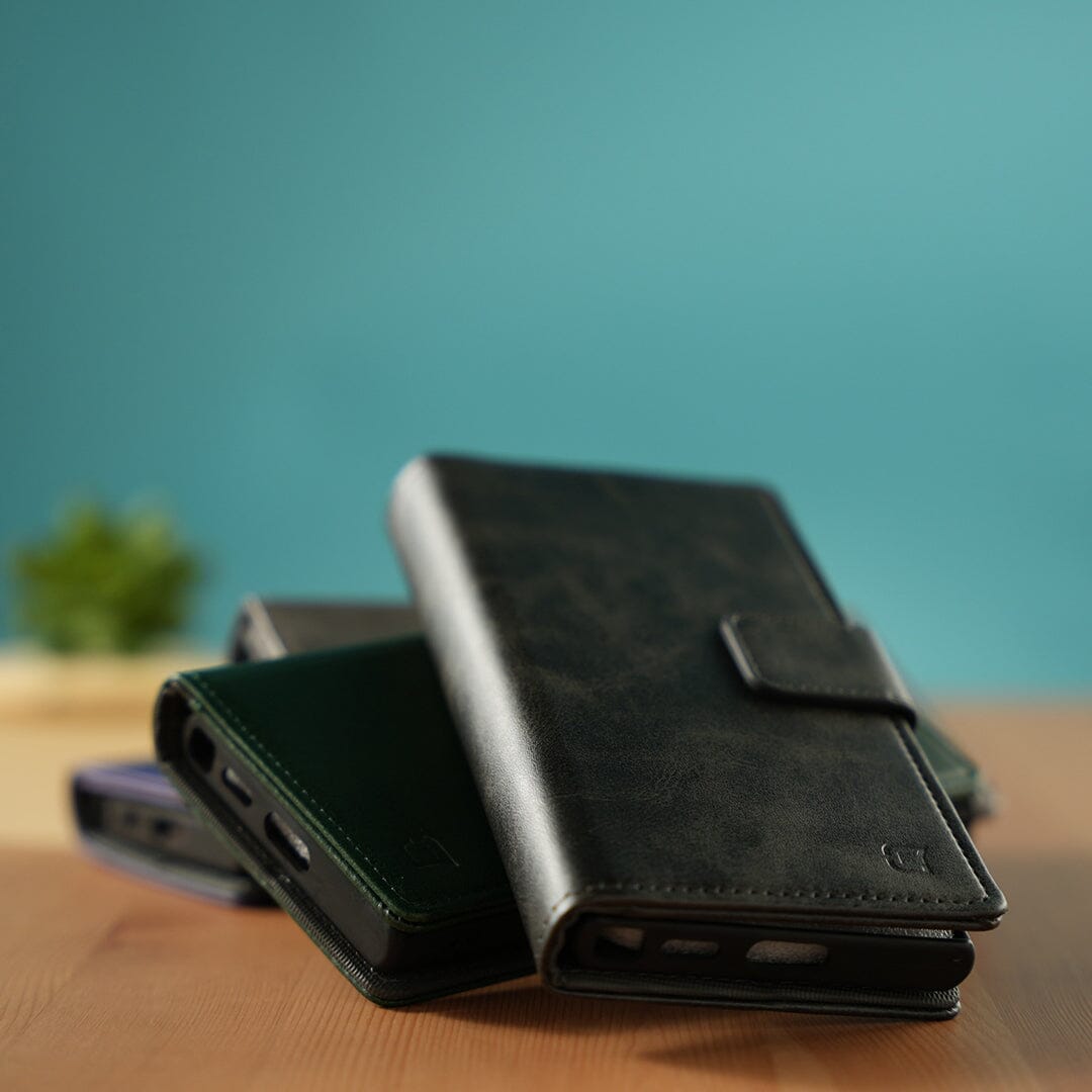 5th Ave Wallet Folio Case (5 fentes pour cartes) - Samsung A35