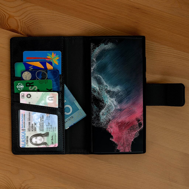 5th Ave Wallet Folio Case (5 Card Slot) - Samsung A54 (BULK)