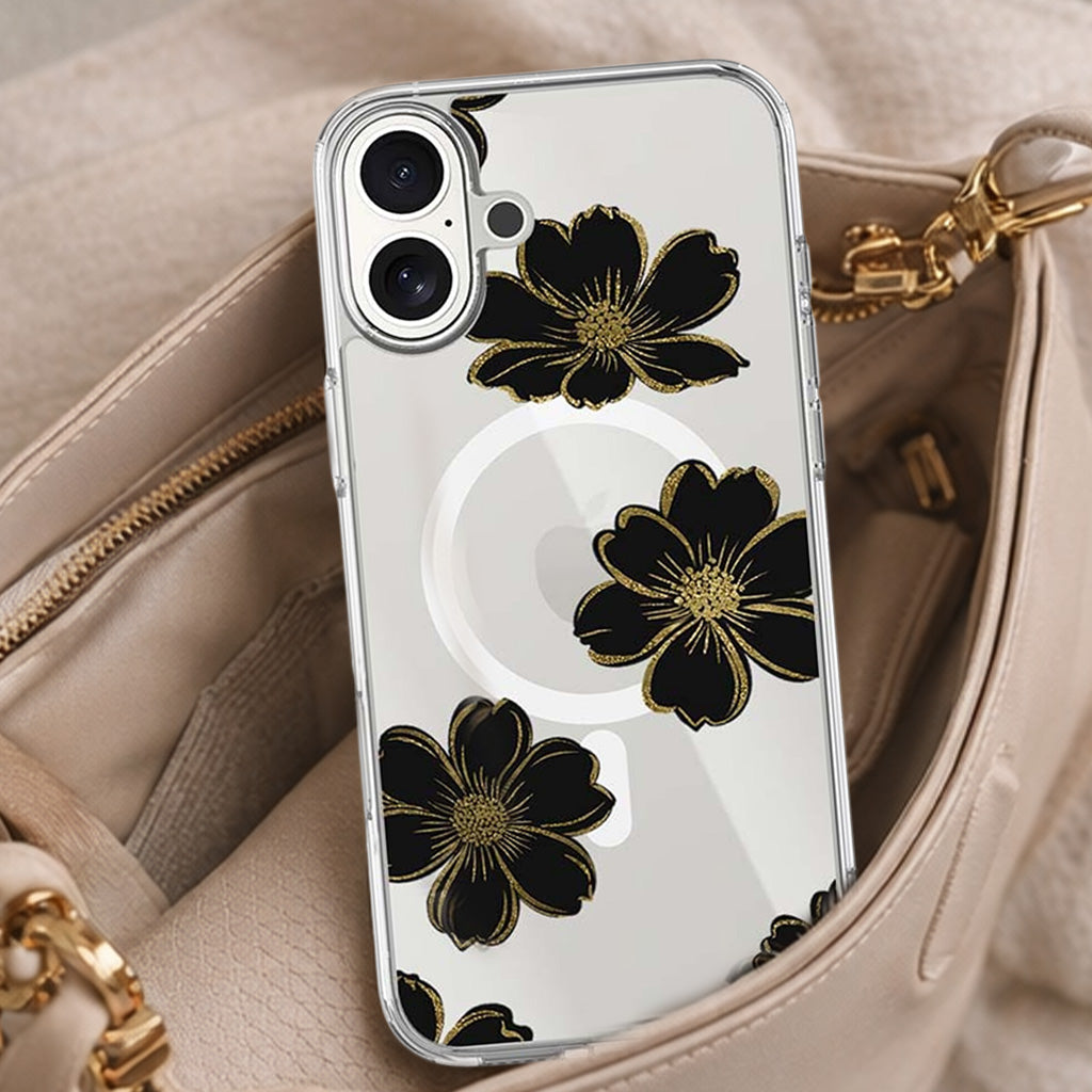 Fleur noire - iPhone 17