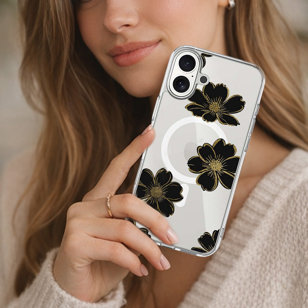 Fleur noire - iPhone 17