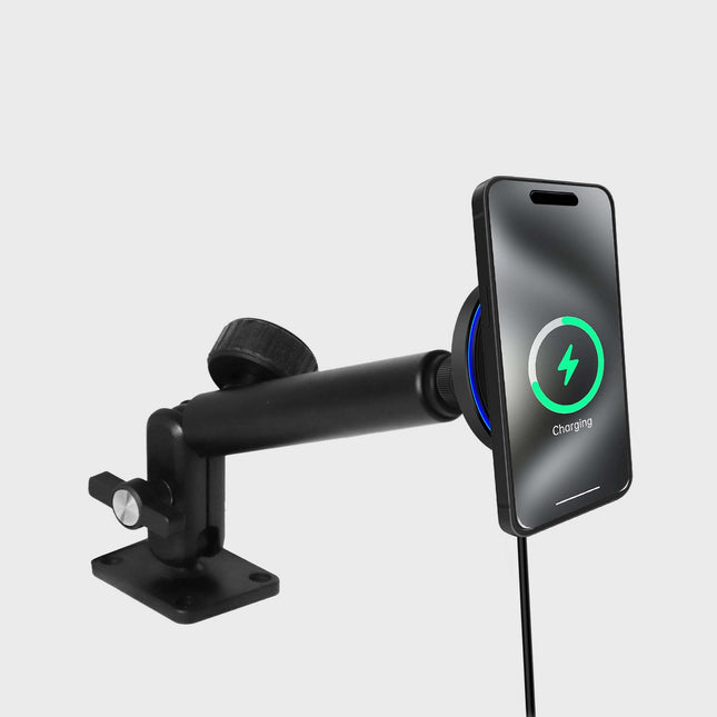 Support de téléphone portable sans fil MagSwitch Qi2 pour voiture, robuste et ultra-résistant, de la marque Mighty Mount