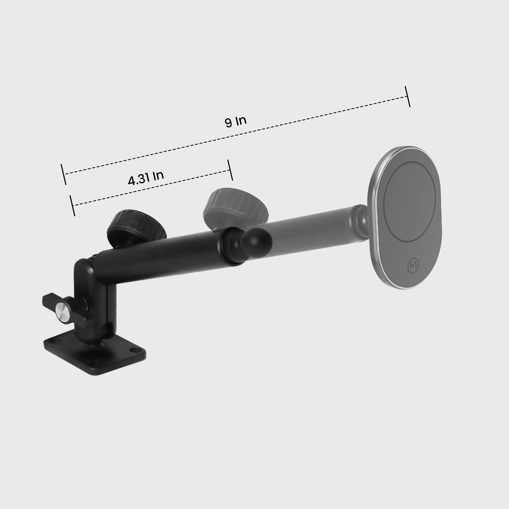 Support magnétique MagSafe pour téléphone portable, robuste et ultra-résistant, de la marque Mighty Mount