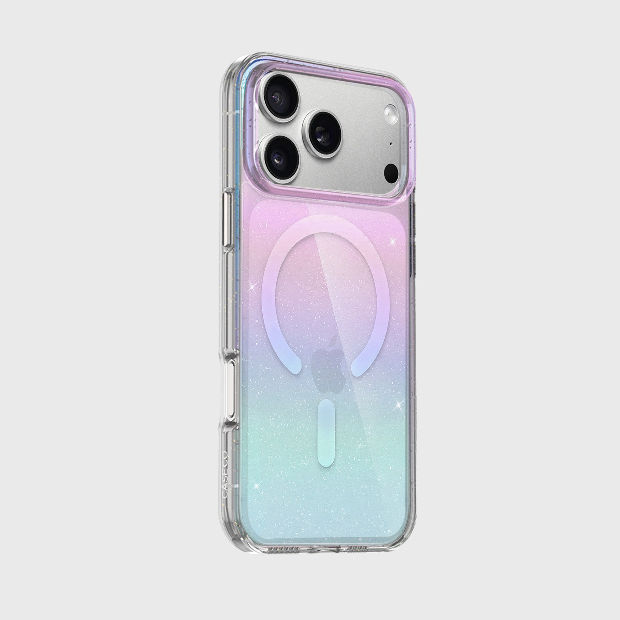 Caseco Protective Clear Iridescent Phone Case iPhone - iPhone 17 Pro