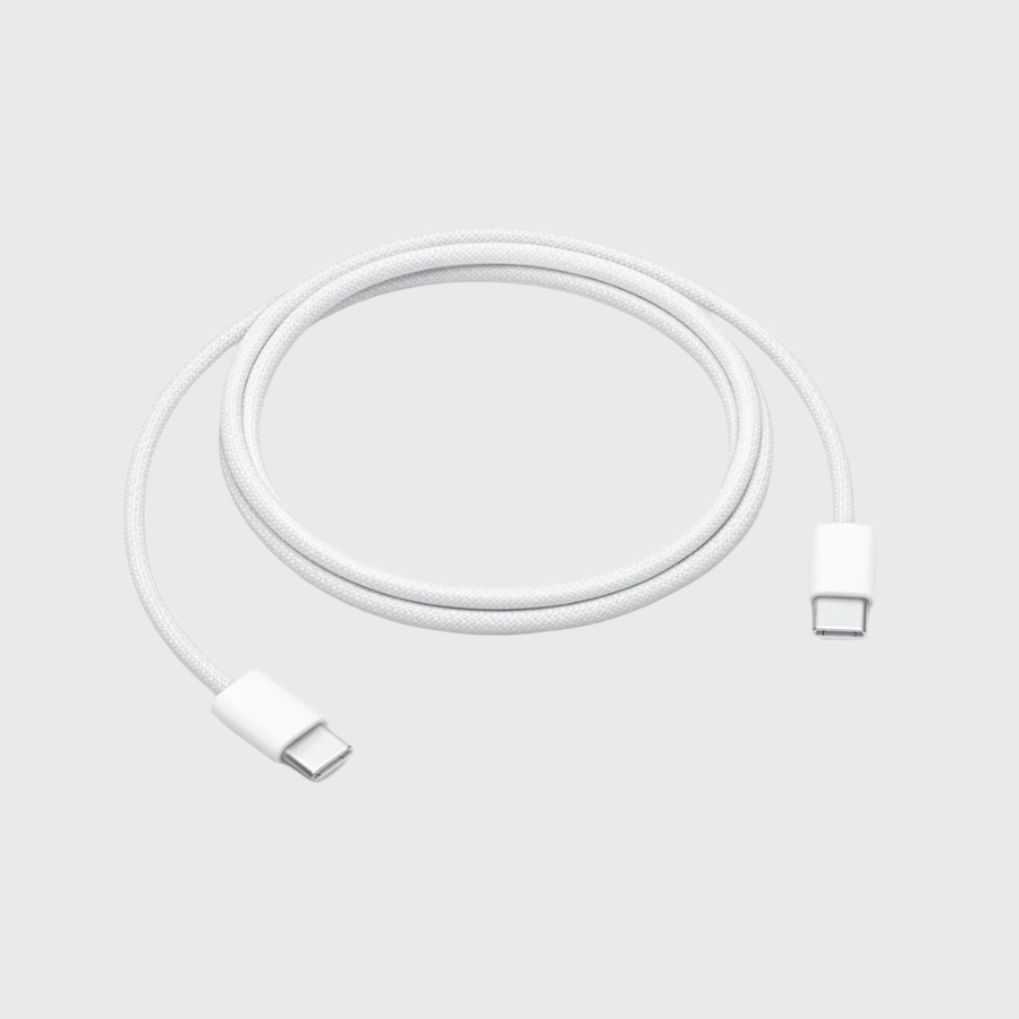 Câble de recharge tressé Apple OEM USB-C vers C 60 W, 1 mètre (EN VRAC)
