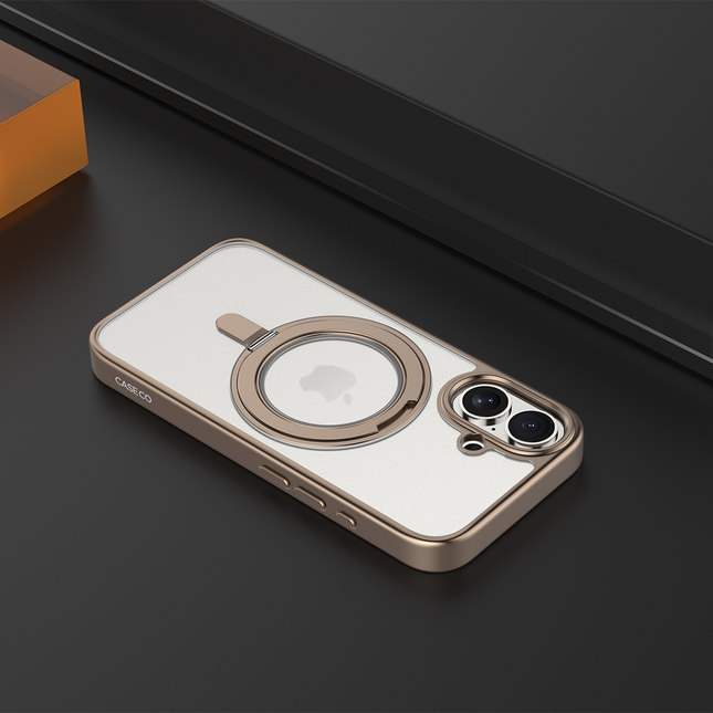 Étui hybride avec support d'anneau MagSafe intégré - iPhone 16