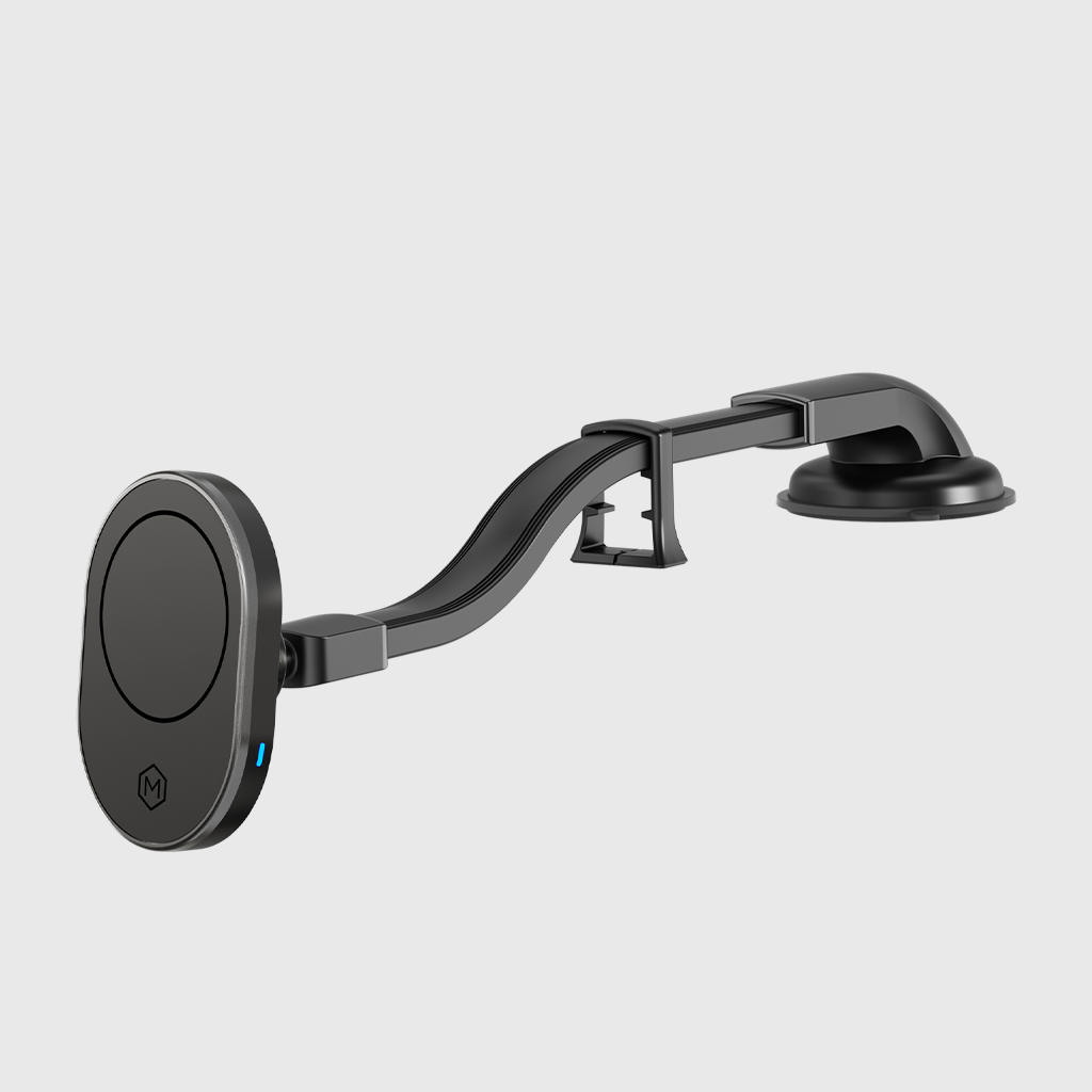 Support à col de cygne pour chargeur de voiture sans fil MagSafe Mighty Mount