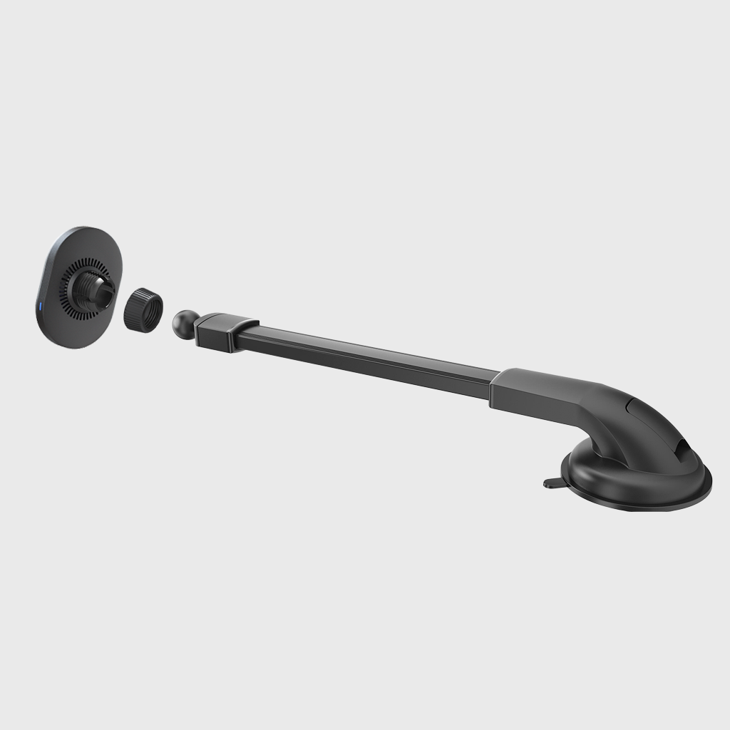 Support à col de cygne pour chargeur de voiture sans fil MagSafe Mighty Mount