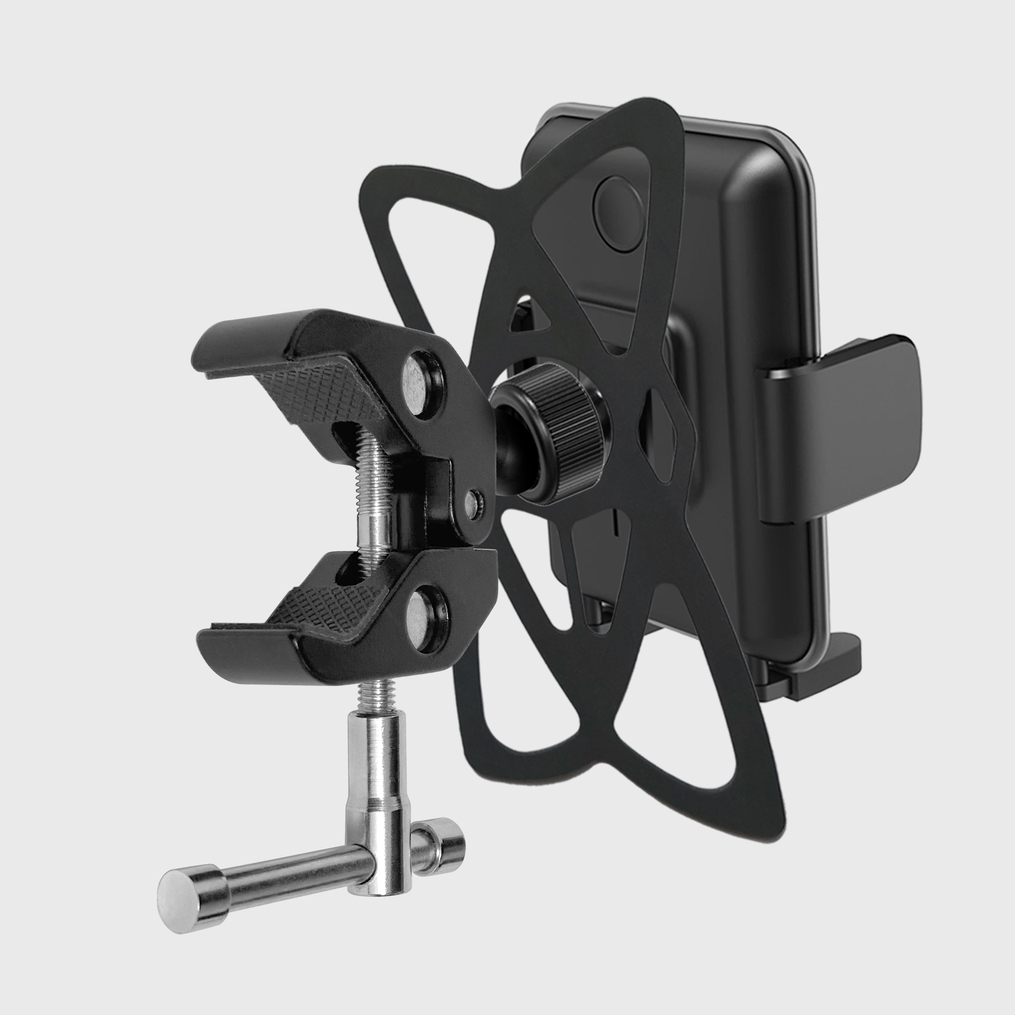 Support de fixation pour voiturette de golf Mighty Mount Simpl Cradle Clamp