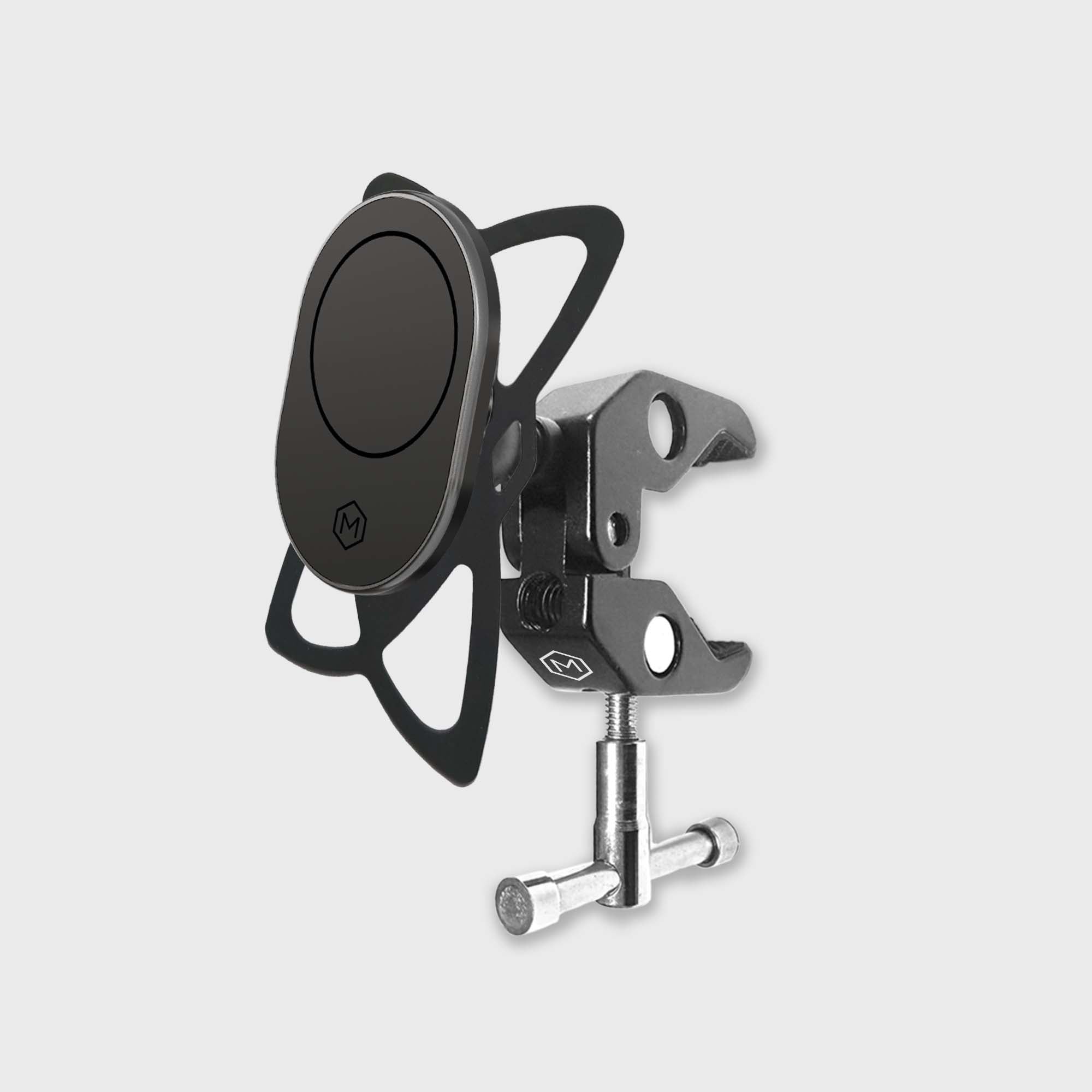 Support de fixation MagSafe « Mighty Mount » pour voiturette de golf, compatible iPhone et Android