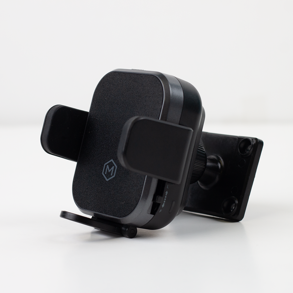 Mini Grip Fast Wireless Car Charger Mount with Drill Base AMPS Mounting Plate (Support pour chargeur sans fil rapide de voiture avec base de perçage)