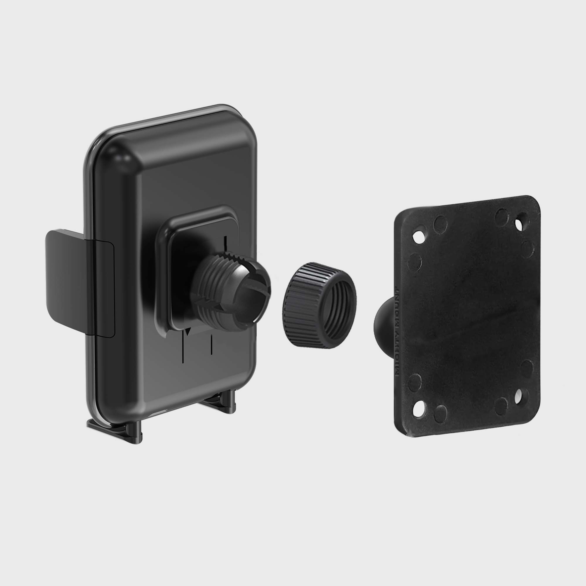 Support de berceau One Touch avec base de perçage Plaque de montage AMPS