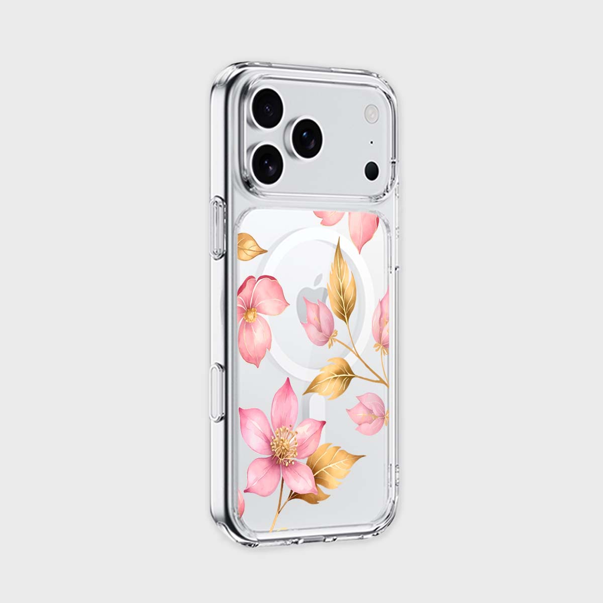 Fleur rose - iPhone 17 Pro Max