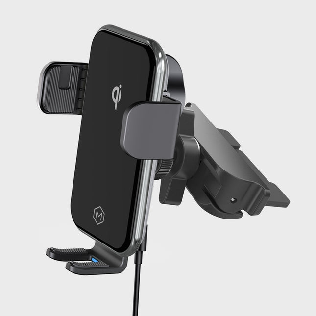 Qi 15W Wireless Car Charger CD Slot Mount