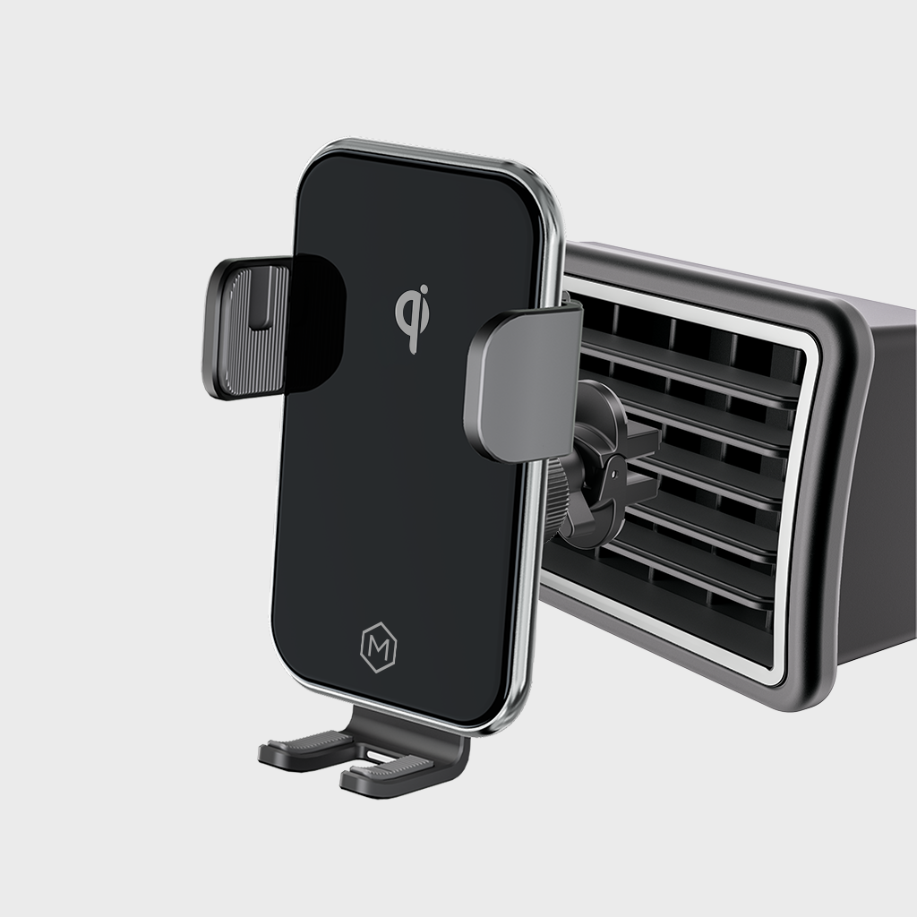 Qi 15W Wireless Car Charger Vent Mount