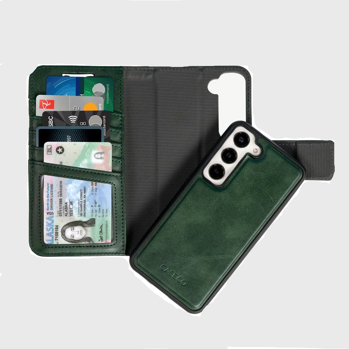 5th Ave Wallet Folio Case (5 fentes pour cartes) - Samsung Galaxy S23