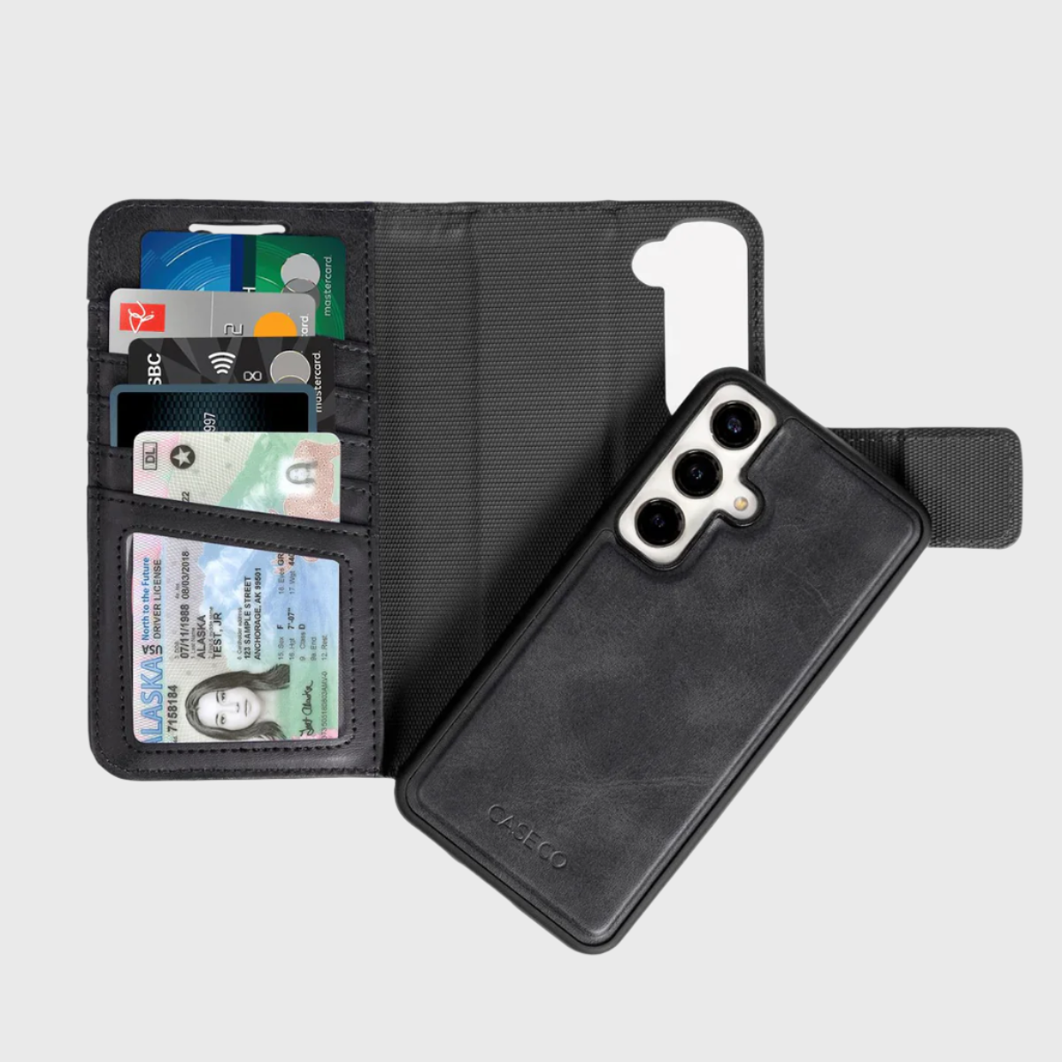 5th Ave Wallet Folio Case (5 fentes pour cartes) - Samsung Galaxy S23 FE