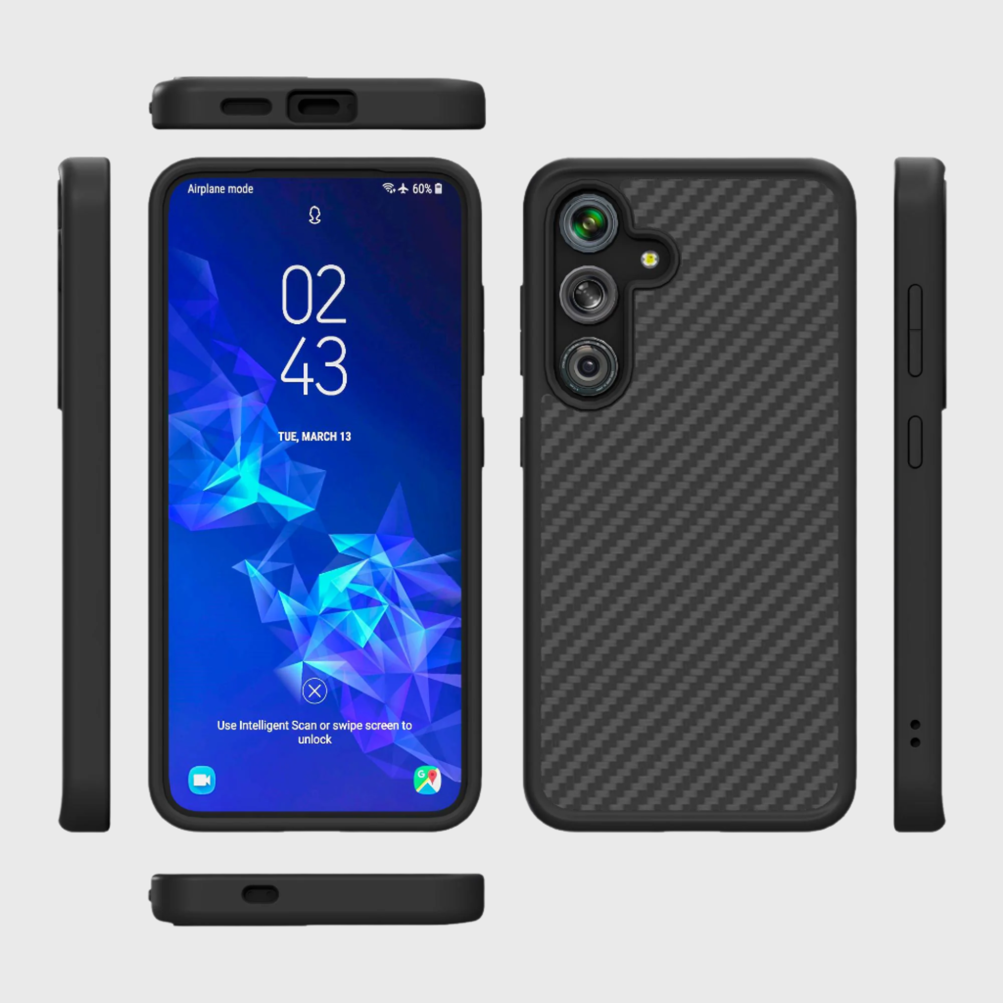 Étui en kevlar pour Samsung Galaxy S24/s25