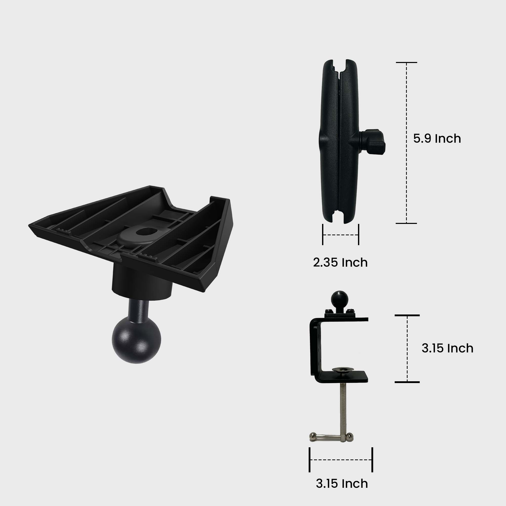 Support de bureau robuste pour Starlink Mini