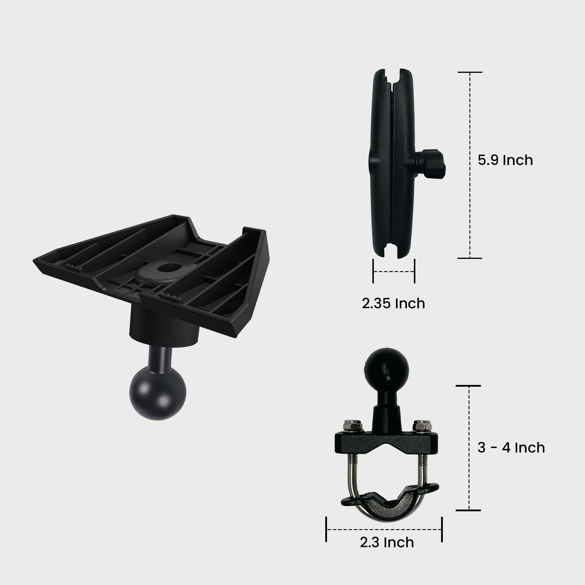 Support de guidon Mighty Mount pour Starlink