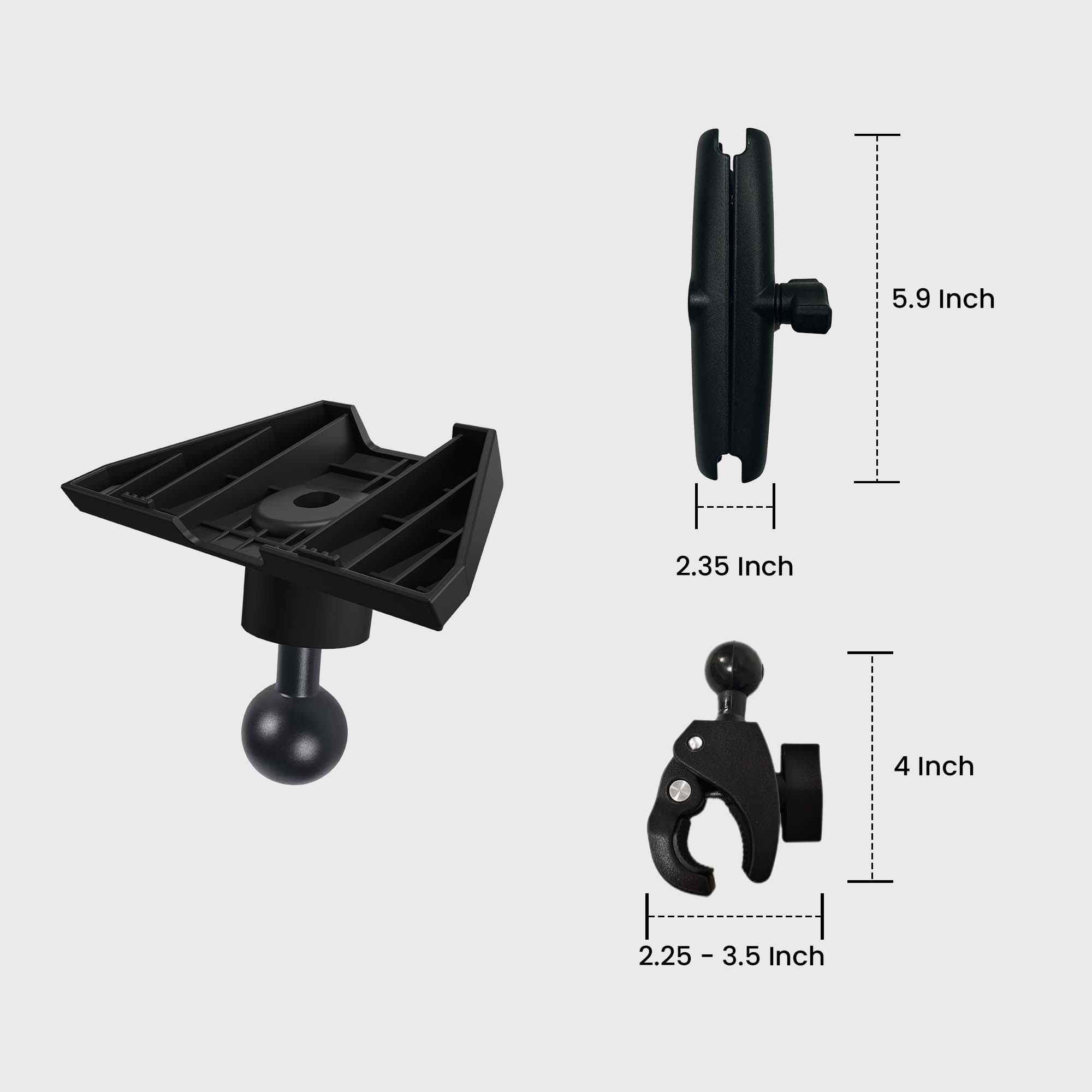 Support de guidon rapide Mighty Mount pour Starlink