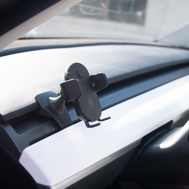 Support de téléphone pour voiture Mighty Mount Tesla pour Model 3/Y (support à pince)