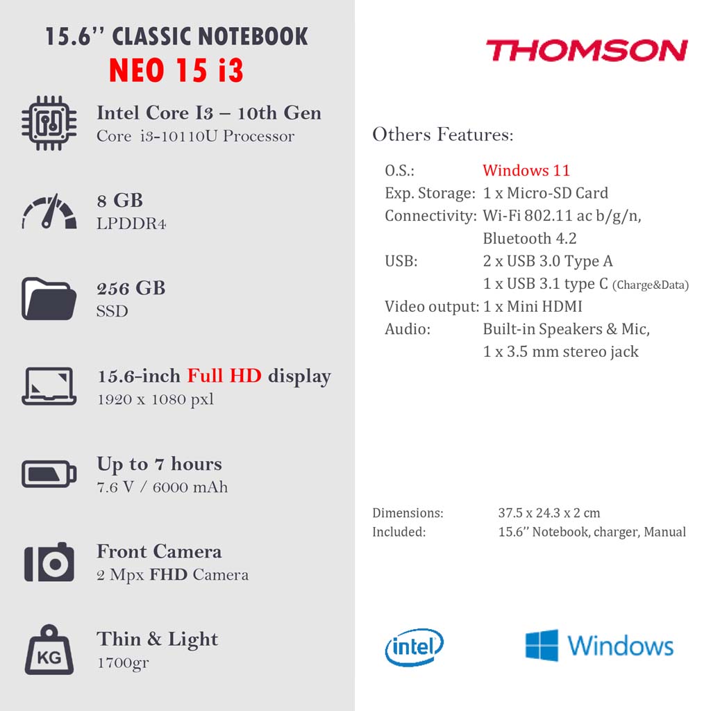 Thomson NEO 15.6