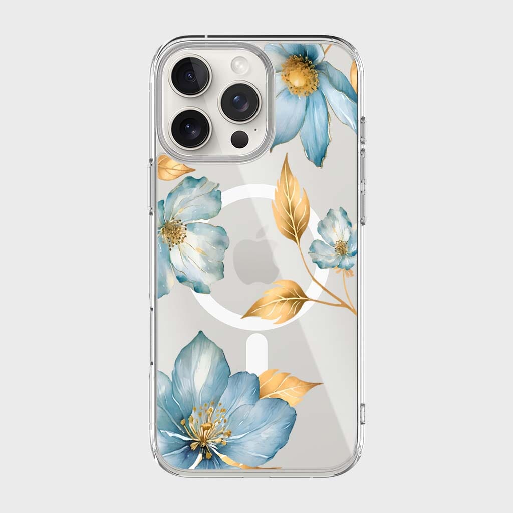 Fleur bleue - iPhone 16 Pro Max