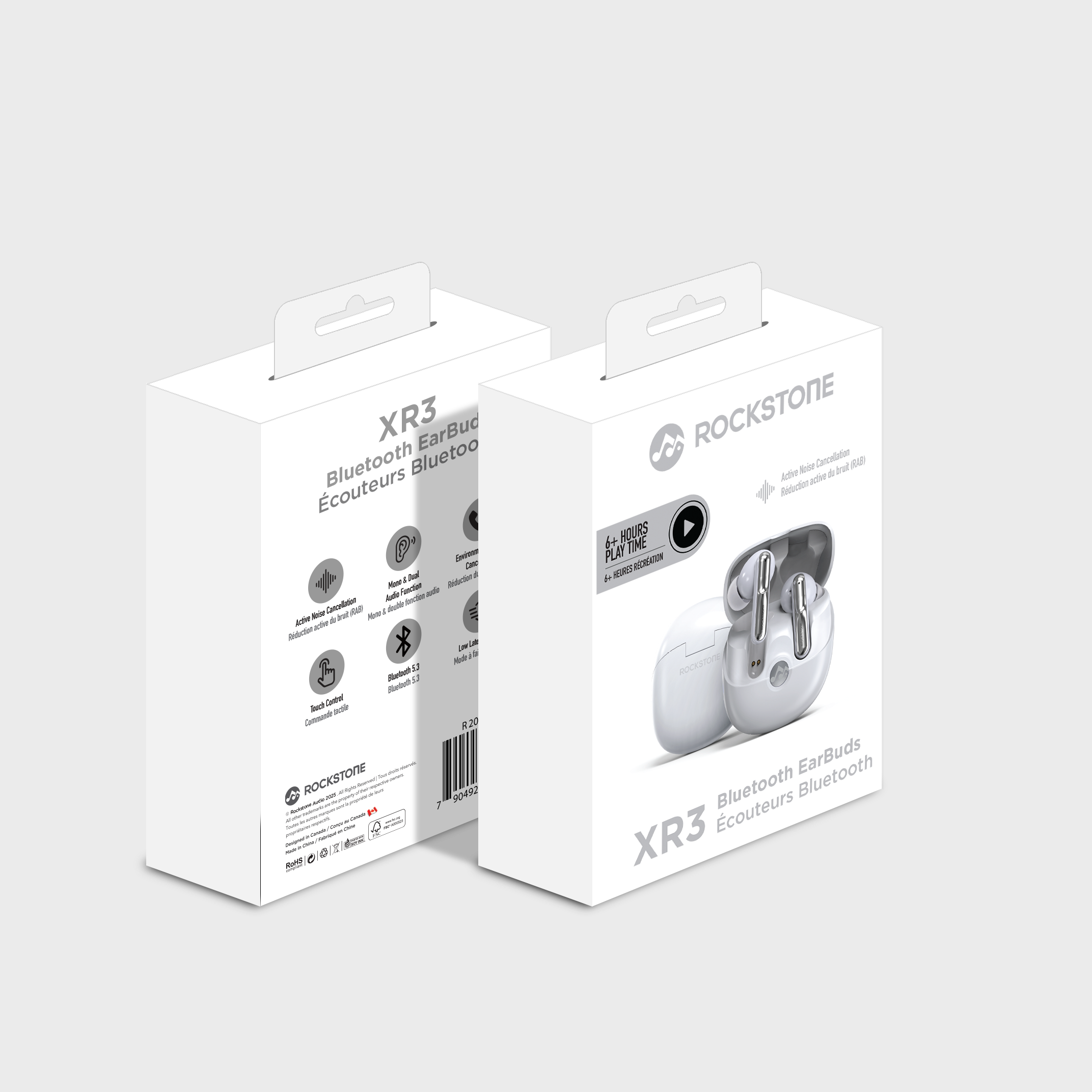 Écouteurs Bluetooth Rockstone XR3