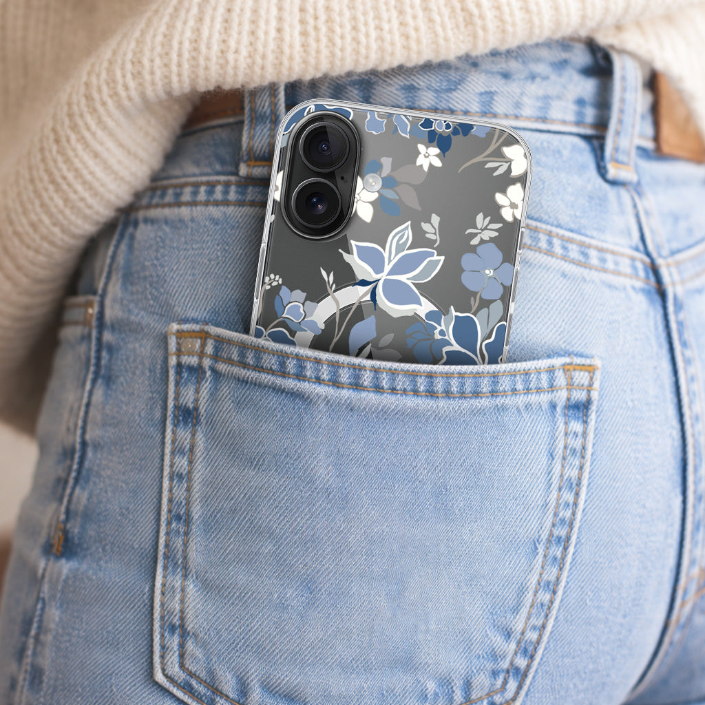 Motif bleu - iPhone 16