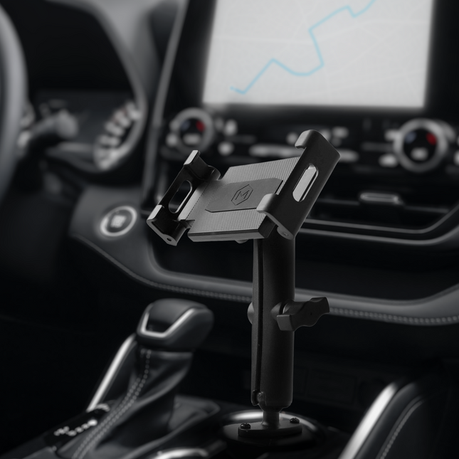Mighty Mount™ Heavy Duty Cup Holder Mount for Phone, Tablet, iPad (support de tasse robuste pour téléphone, tablette, iPad)